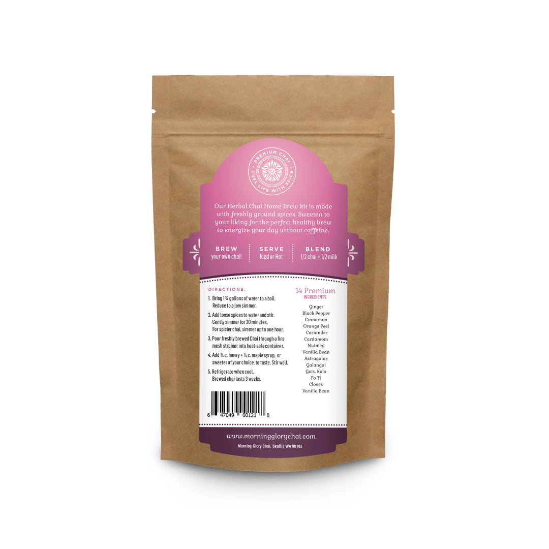 Kit de preparación casera Herbal Chai 