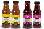 Lemon Chai 16 oz bottle Hibiscus Chai 16 oz bottle